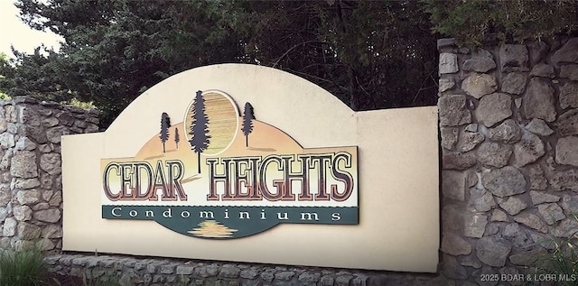 440 Cedar Heights Dr Unit 1C, Camdenton, MO 65020 - view of community / neighborhood sign