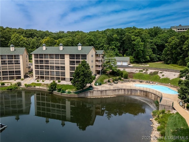 34 Bristol Bay Dr Unit 1C, Lake Ozark, MO 65049 - bird's eye view of a nearby body of water