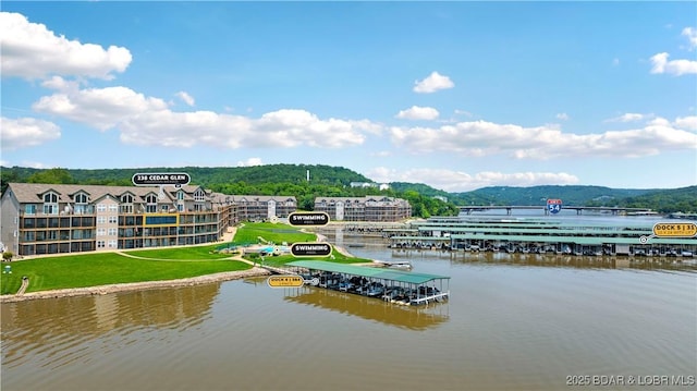 238 Cedar Glen Dr Unit 3F, Camdenton, MO 65020 - aerial view of a large body of water