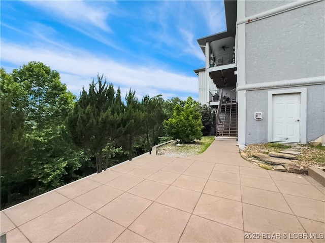 172 Highland Pkwy, Camdenton, MO 65020 - view of patio / terrace featuring stairs