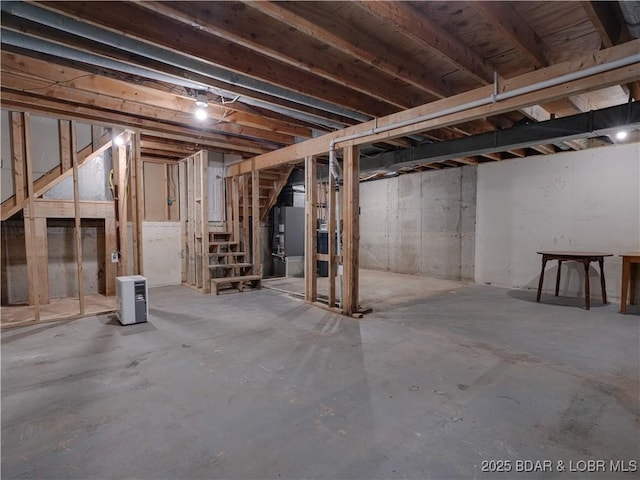 25 Primrose Ln, Camdenton, MO 65020 - unfinished below grade area featuring stairway