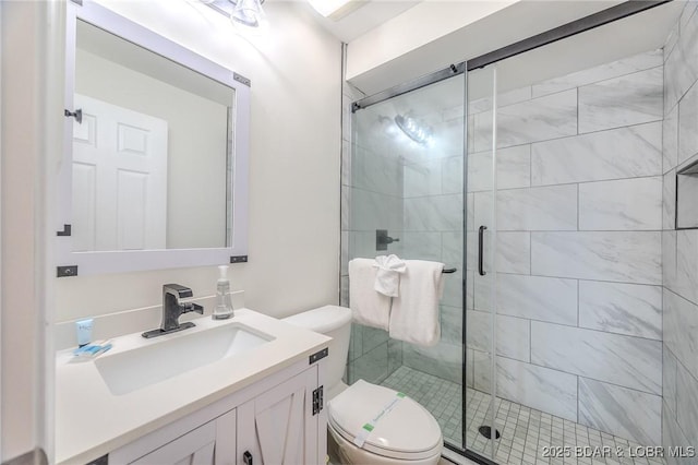 172 Kansas City Way, Sunrise Beach, MO 65079 - full bathroom with vanity and a stall shower
