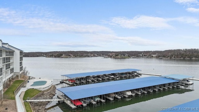 5450 Christopher Dr Unit 243, Osage Beach, MO 65065 - dock area with a water view