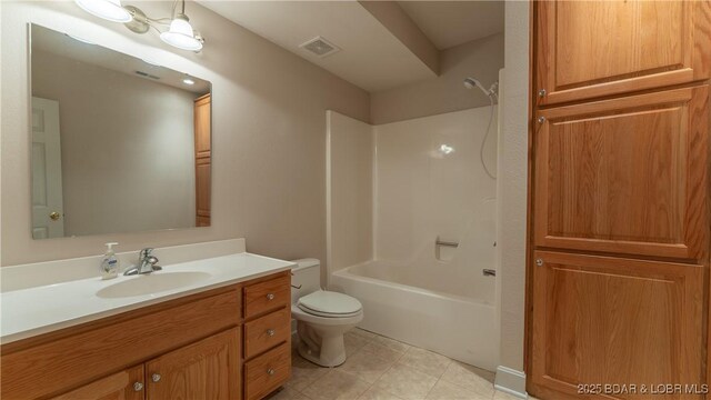 135 Greensboro Ct, Four Seasons, MO 65049 - bathroom featuring vanity and bathtub / shower combination