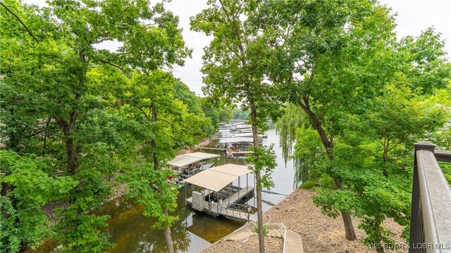 135 Greensboro Ct, Four Seasons, MO 65049 - aerial view of a nearby body of water