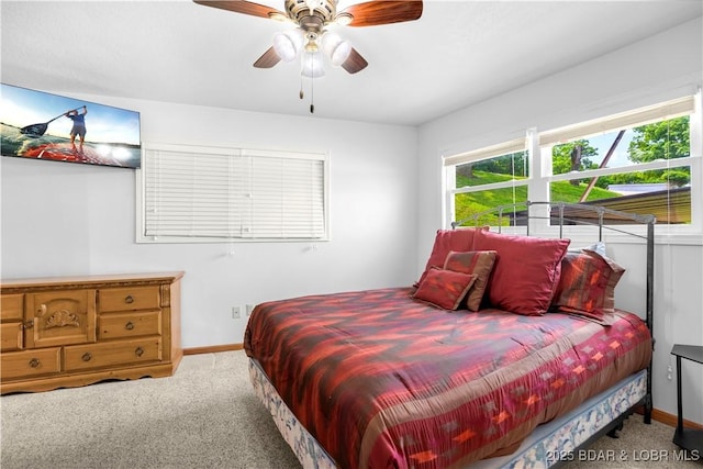 30383 Bullock Dr, Gravois Mills, MO 65037 - bedroom featuring carpet floors and ceiling fan