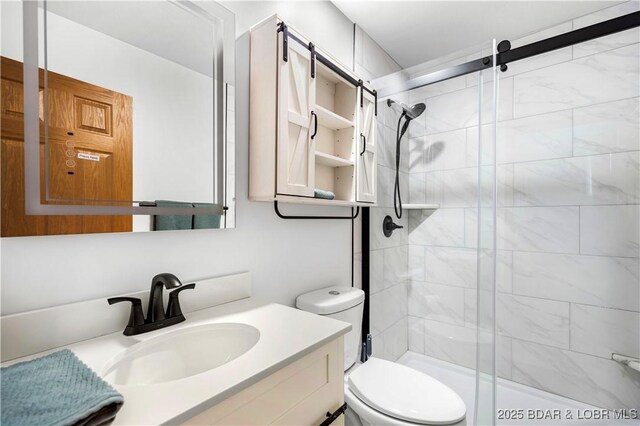 30383 Bullock Dr, Gravois Mills, MO 65037 - full bath with a shower stall and vanity