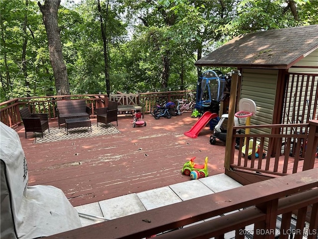 121 Banner St, Camdenton, MO 65020 - view of deck