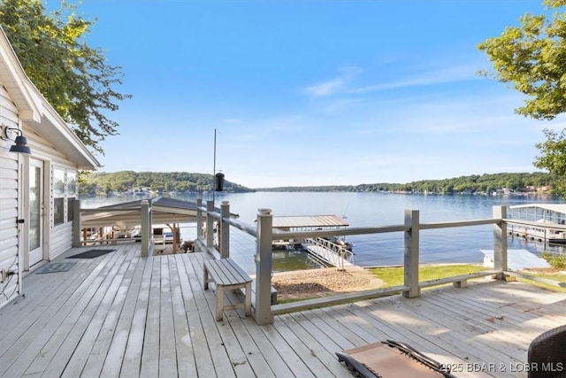 27638 Golden Point Ln, Barnett, MO 65011 - dock with a water view