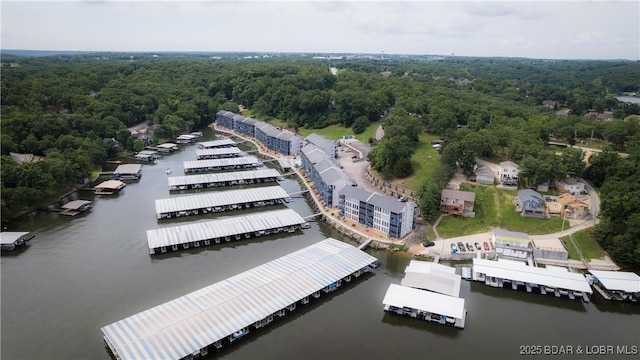 1442 Nichols Rd Unit D301, Osage Beach, MO 65065 - aerial view of a nearby body of water and a forest