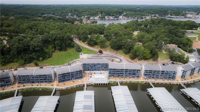 1442 Nichols Rd Unit D301, Osage Beach, MO 65065 - bird's eye view of a large body of water and a heavily wooded area