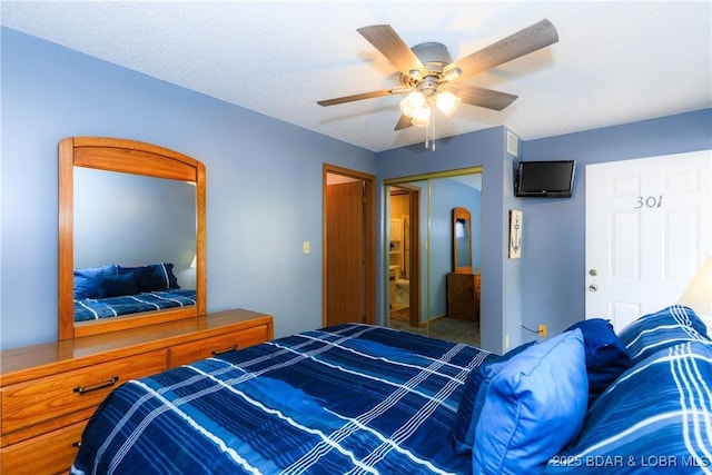 1442 Nichols Rd Unit D301, Osage Beach, MO 65065 - bedroom featuring a closet and ceiling fan