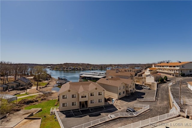 49 Aqua Fin Dr Unit 3B, Lake Ozark, MO 65049 - aerial perspective of suburban area with a large body of water