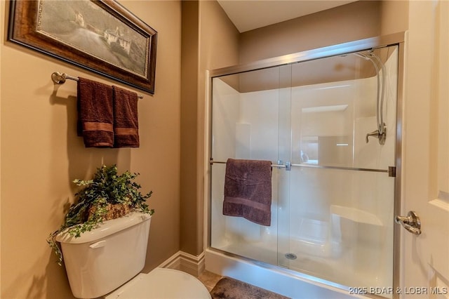 730 Flame Dr Unit 3C, Camdenton, MO 65020 - full bathroom featuring a shower stall and tile patterned flooring