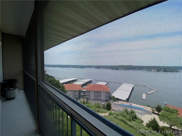 42 Palisades Lakeview Dr Unit 4B, Lake Ozark, MO 65049 - balcony with a water view