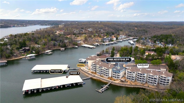 6680 Keystone Dr Unit 241, Osage Beach, MO 65065 - bird's eye view of a large body of water