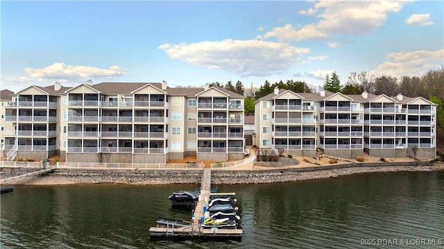 6680 Keystone Dr Unit 241, Osage Beach, MO 65065 - view of apartment building / complex with a water view