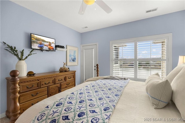 6680 Keystone Dr Unit 241, Osage Beach, MO 65065 - bedroom with a ceiling fan