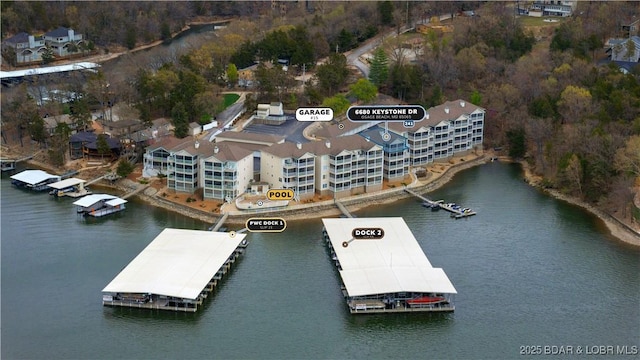 6680 Keystone Dr Unit 241, Osage Beach, MO 65065 - bird's eye view of a nearby body of water