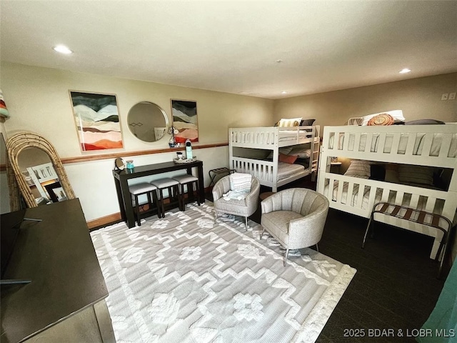 158 Oak Manor Cir, Sunrise Beach, MO 65079 - carpeted bedroom with recessed lighting