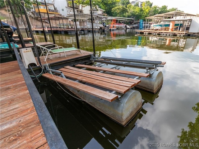 1403 Ginger Rd, Lake Ozark, MO 65049 - dock with a water view