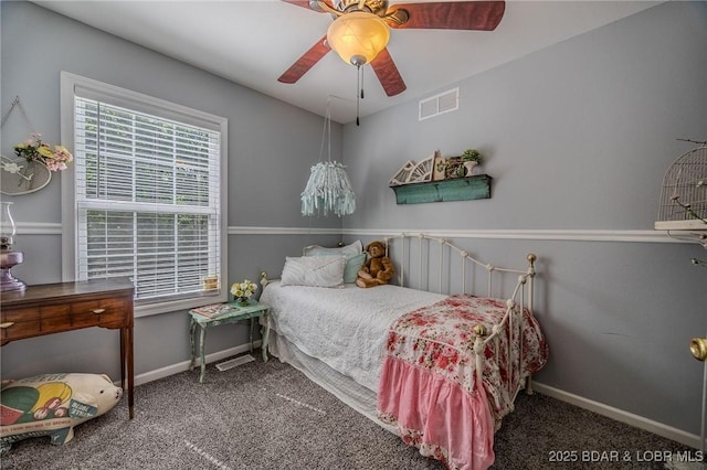 1170 San Jose Dr, Osage Beach, MO 65065 - bedroom featuring carpet flooring and a ceiling fan