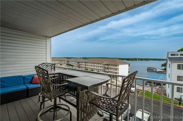 1113 Passover Rd Unit M-3, Osage Beach, MO 65065 - balcony with a water view