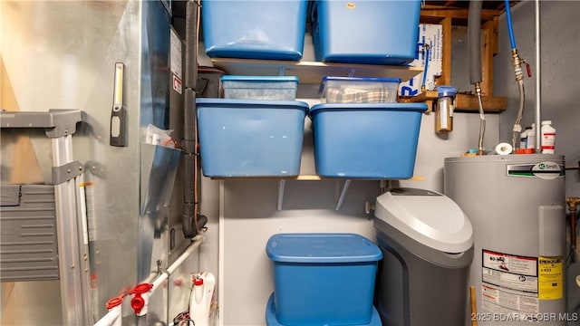 168 Moeller Way, Camdenton, MO 65020 - utility room featuring electric water heater