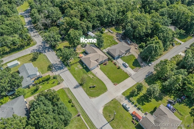 9 Hidden Creek Ct, Camdenton, MO 65020 - aerial view of property and surrounding area
