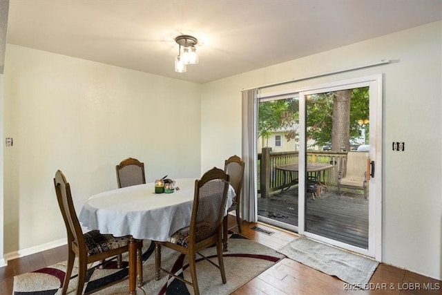 250 De Young Dr, Climax Springs, MO 65324 - dining room with hardwood / wood-style flooring