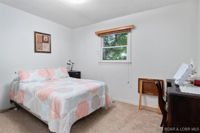 250 De Young Dr, Climax Springs, MO 65324 - carpeted bedroom featuring a textured ceiling and a desk