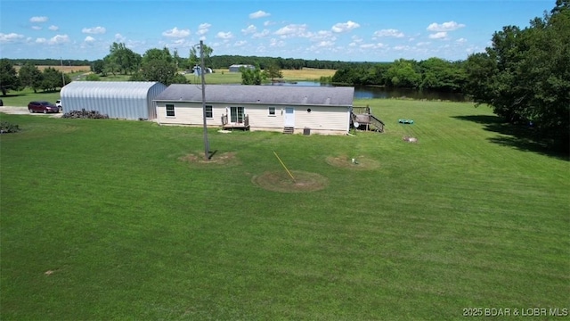974 State Rte E, Montreal, MO 65591 - aerial view of property and surrounding area with a nearby body of water