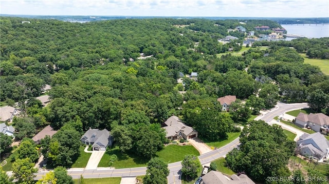 146 Palmer Dr, Lake Ozark, MO 65049 - aerial view of property's location with nearby suburban area