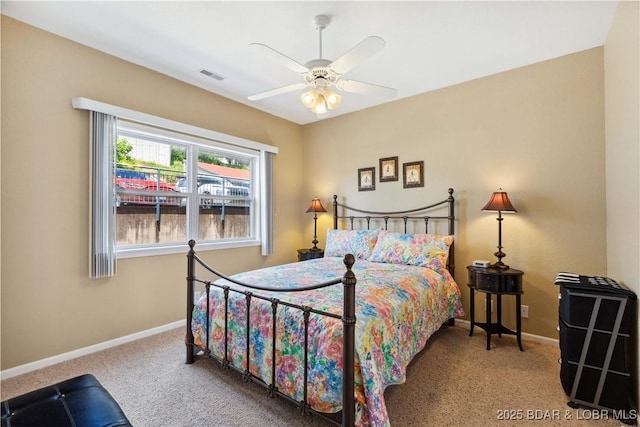 72 Palisades Lake View Dr Unit 2B, Lake Ozark, MO 65049 - bedroom with carpet flooring and a ceiling fan