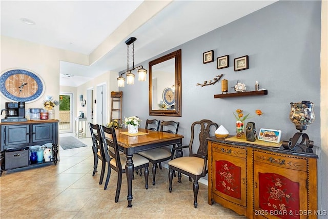 18132 Millstone Cove Rd Unit 334, Gravois Mills, MO 65037 - dining room with light tile patterned floors
