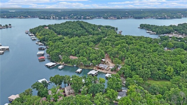 333 Crane Cove Rd, Sunrise Beach, MO 65079 - aerial view of a nearby body of water
