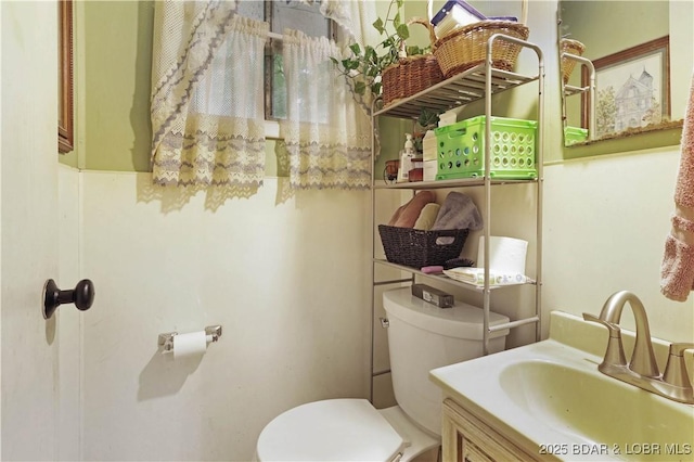 333 Crane Cove Rd, Sunrise Beach, MO 65079 - half bath featuring toilet and vanity