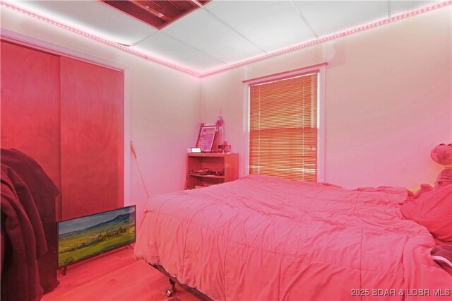 333 Crane Cove Rd, Sunrise Beach, MO 65079 - bedroom featuring wood finished floors