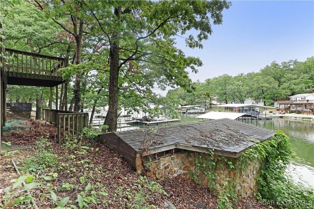 333 Crane Cove Rd, Sunrise Beach, MO 65079 - dock area with a water view