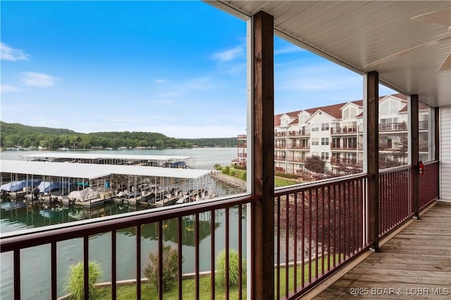 686 Clearwater Dr Unit 2C, Camdenton, MO 65020 - balcony with a water view