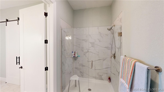 1065 Topsider Ln Unit 505, Osage Beach, MO 65065 - full bathroom with a marble finish shower and marble finish floors