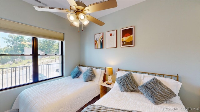 1065 Topsider Ln Unit 505, Osage Beach, MO 65065 - bedroom featuring ceiling fan