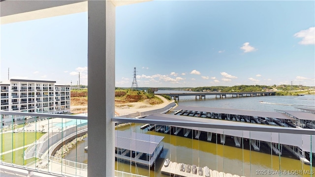 1065 Topsider Ln Unit 505, Osage Beach, MO 65065 - water view featuring a notable bridge