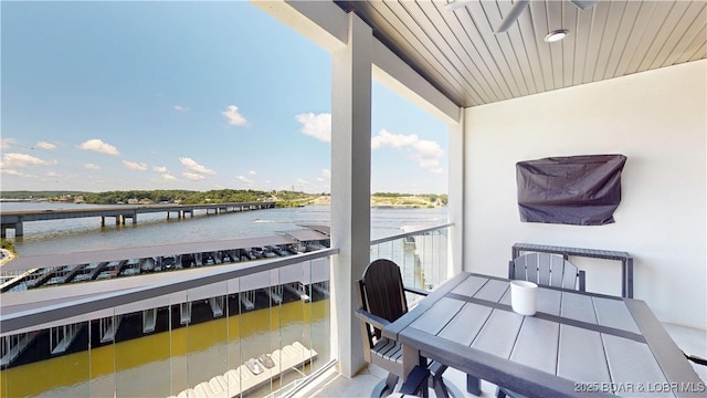 1065 Topsider Ln Unit 505, Osage Beach, MO 65065 - balcony featuring a water view