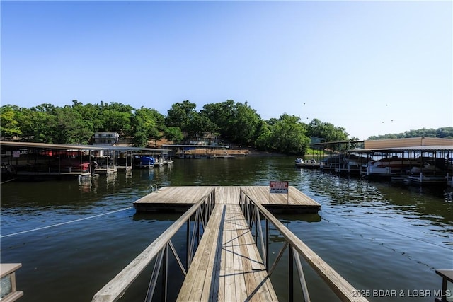 23 Willow Ridge Pt Unit 2B, Lake Ozark, MO 65049 - dock area featuring a water view
