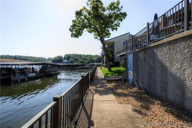 23 Willow Ridge Pt Unit 2B, Lake Ozark, MO 65049 - dock with a water view