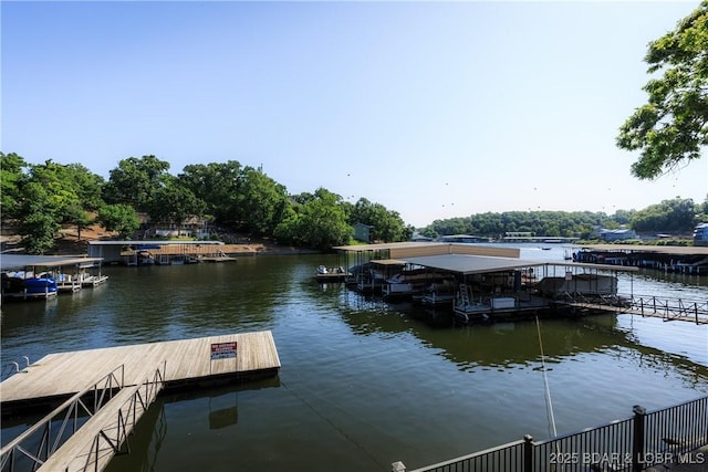 23 Willow Ridge Pt Unit 2B, Lake Ozark, MO 65049 - dock area featuring a water view