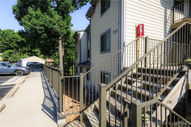 23 Willow Ridge Pt Unit 2B, Lake Ozark, MO 65049 - view of side of property with stairs