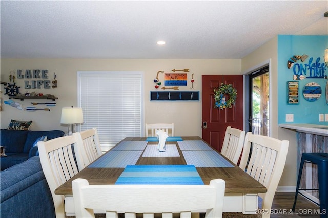 23 Willow Ridge Pt Unit 2B, Lake Ozark, MO 65049 - dining area featuring recessed lighting and wood finished floors
