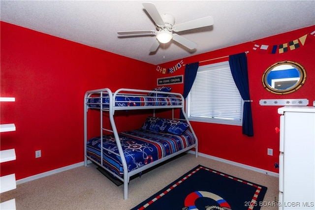 23 Willow Ridge Pt Unit 2B, Lake Ozark, MO 65049 - carpeted bedroom featuring a ceiling fan and baseboards
